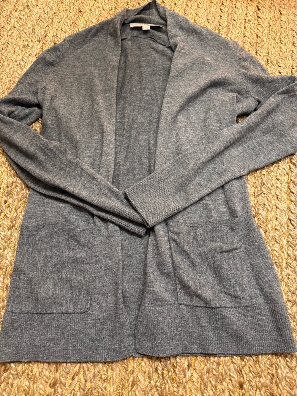 Loft Ann Taylor Women’s Charcoal Gray Cardigan Size Small